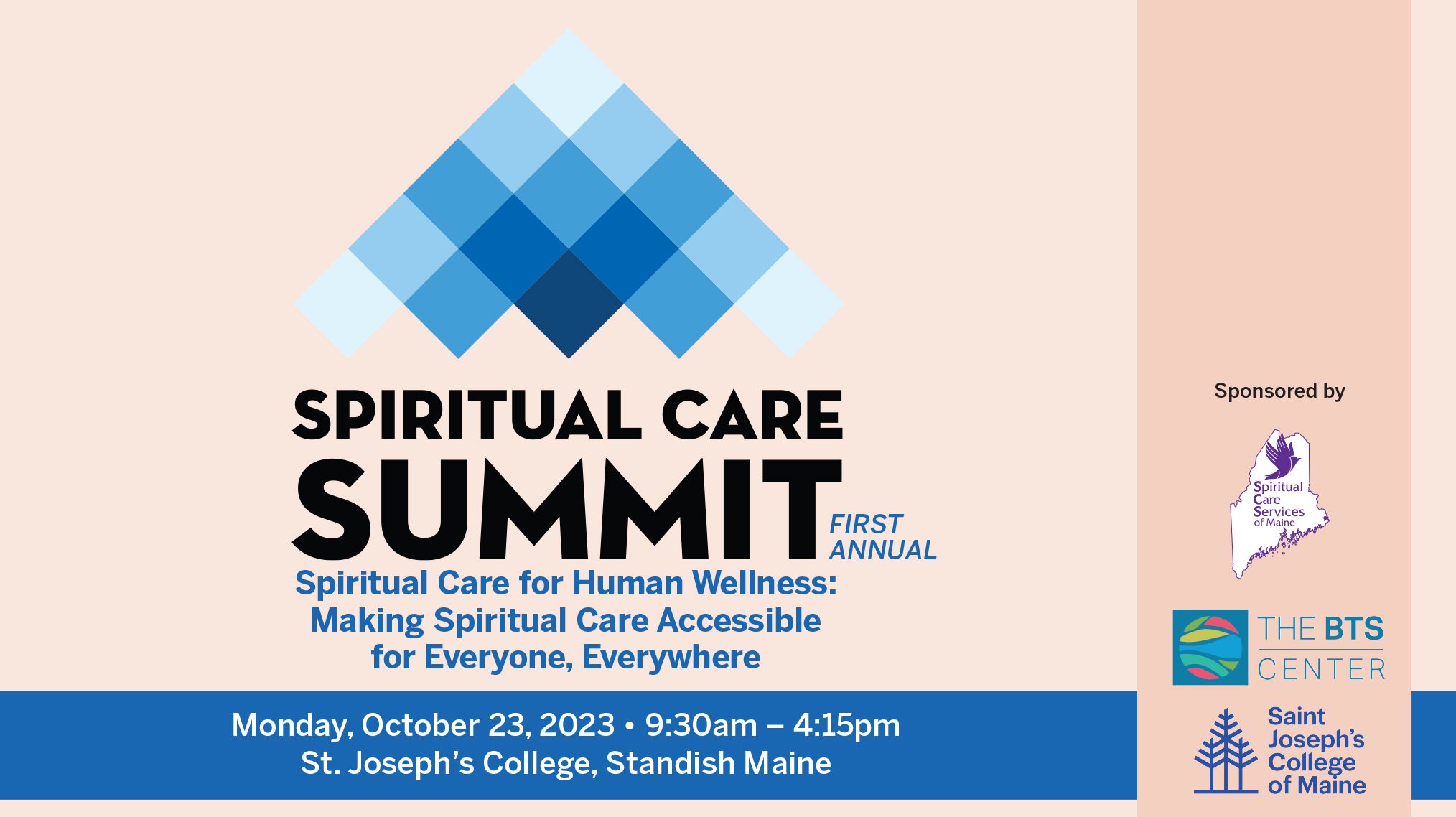 Spiritual Care Summit The BTS Center