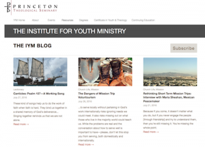 Institute for Youth MInistry